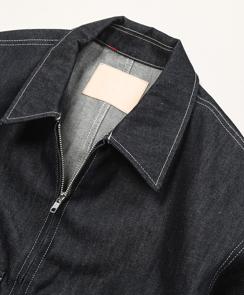 Selvage Denim Zip Jacket Indigo Rigid/インディゴリジッド 0(WOMEN)