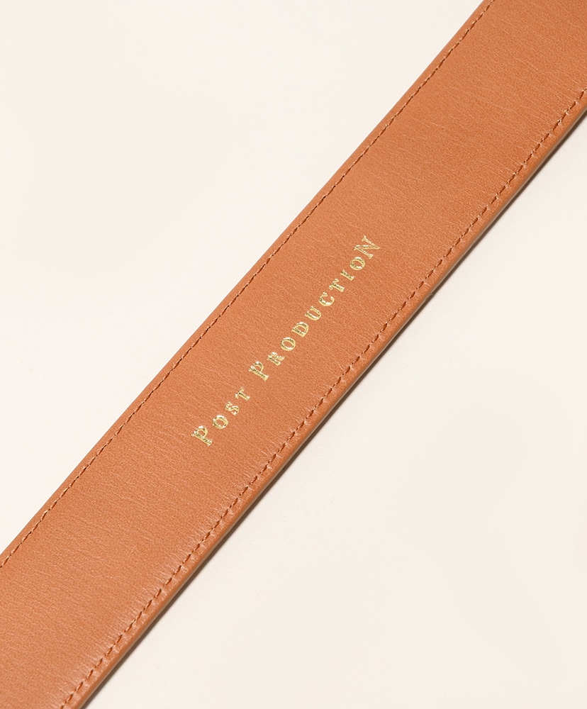 Authentic Belt Embossed Calf Brown/ブラウン ONE