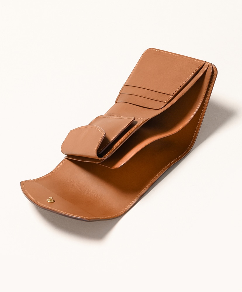 Flap Wallet - Ezojika Vintage Brown/ヴィンテージブラウン ONE