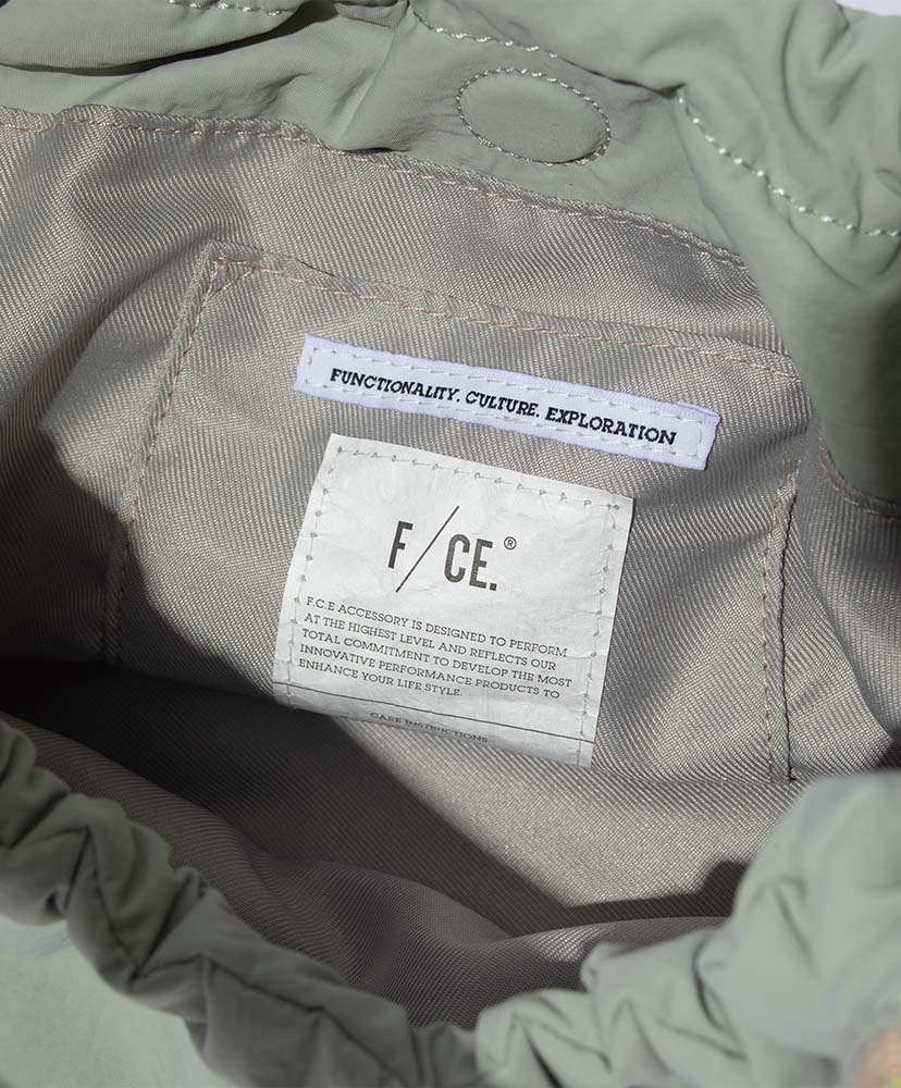 Paper Nylon Handle Bag Mint Green/ミントグリーン F