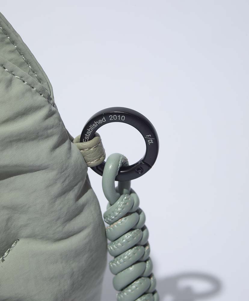 Paper Nylon Handle Bag Mint Green/ミントグリーン F