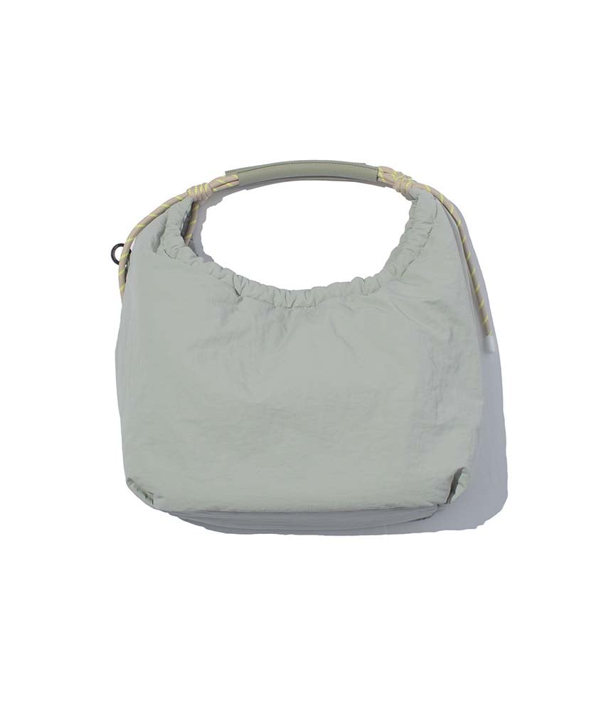 Paper Nylon Shoulder Tote Mint Green/ミントグリーン F