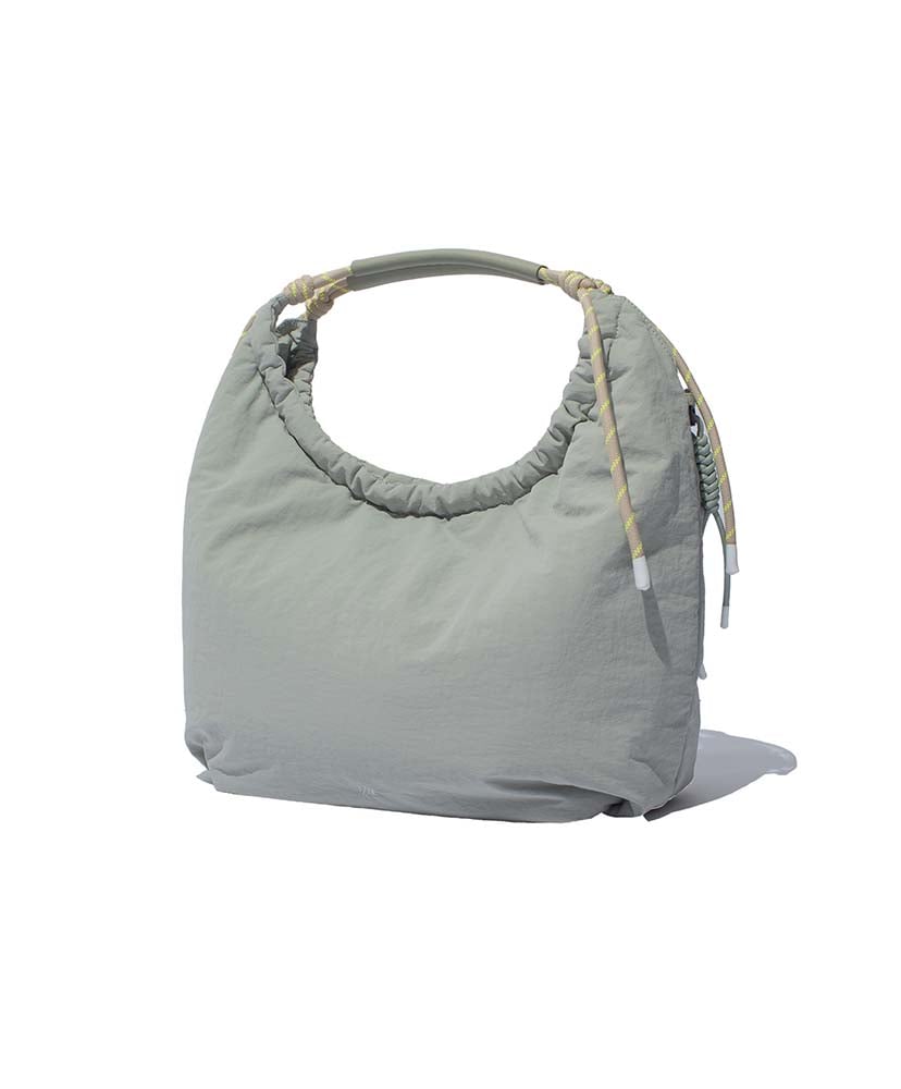 Paper Nylon Shoulder Tote Mint Green/ミントグリーン F
