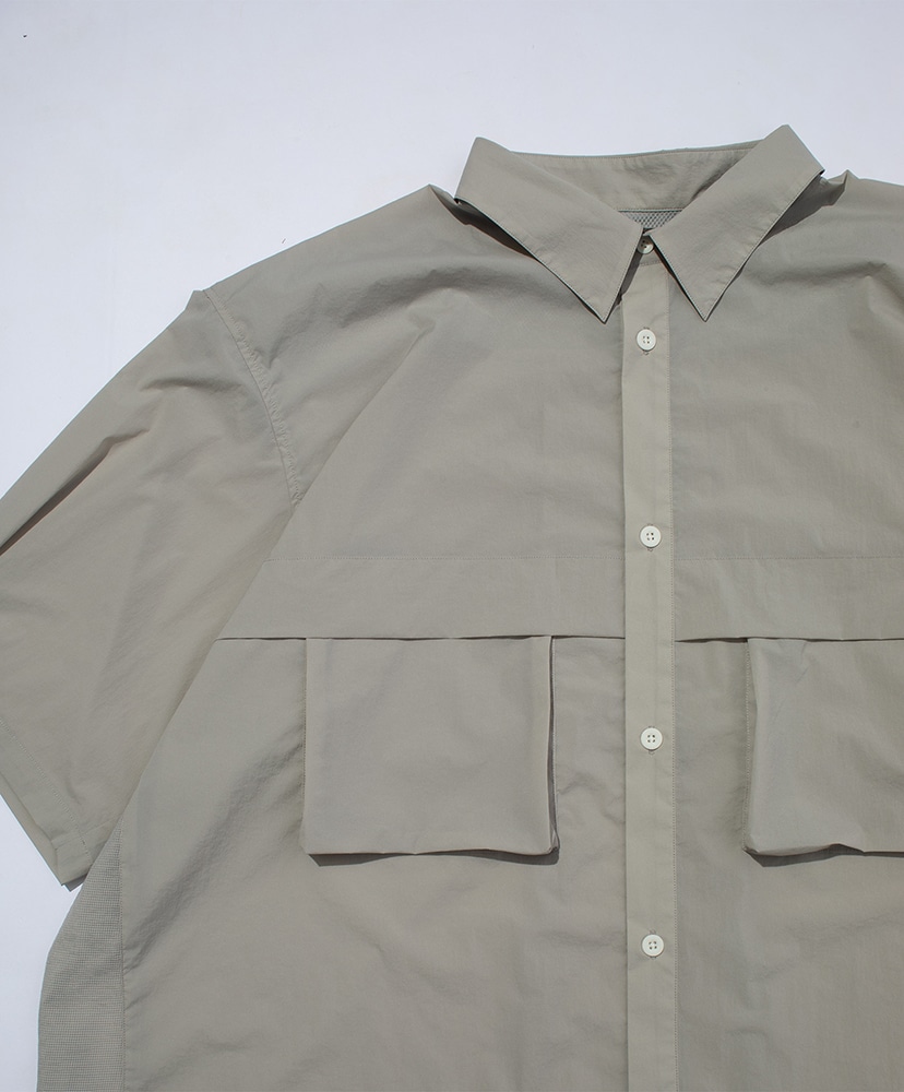 Water Repellent Utility Over Shirt Gray/グレー M(MEN)