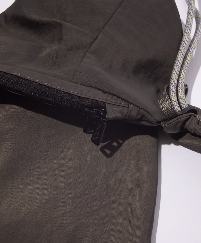 Textured Twill Body Bag Charcoal/チャコール F