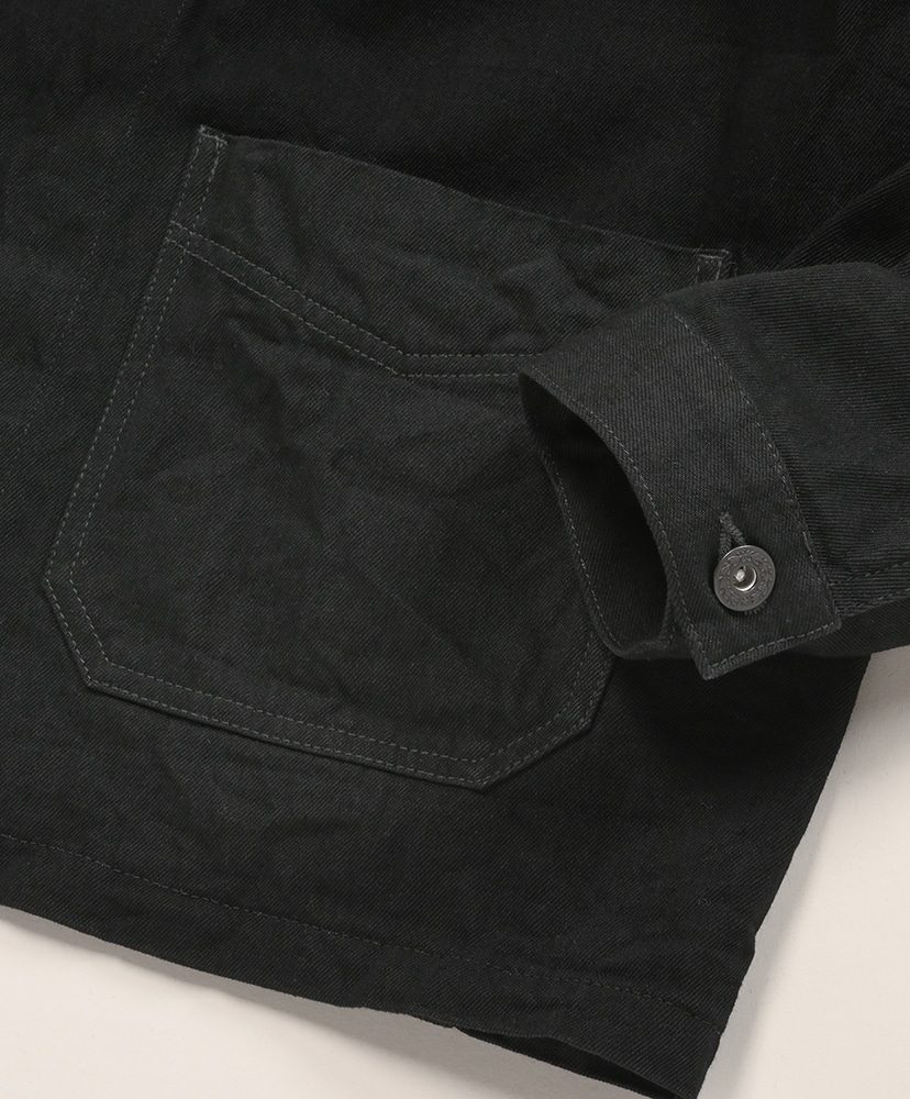 DENIM COVERALL Black/ブラック 1(MEN)