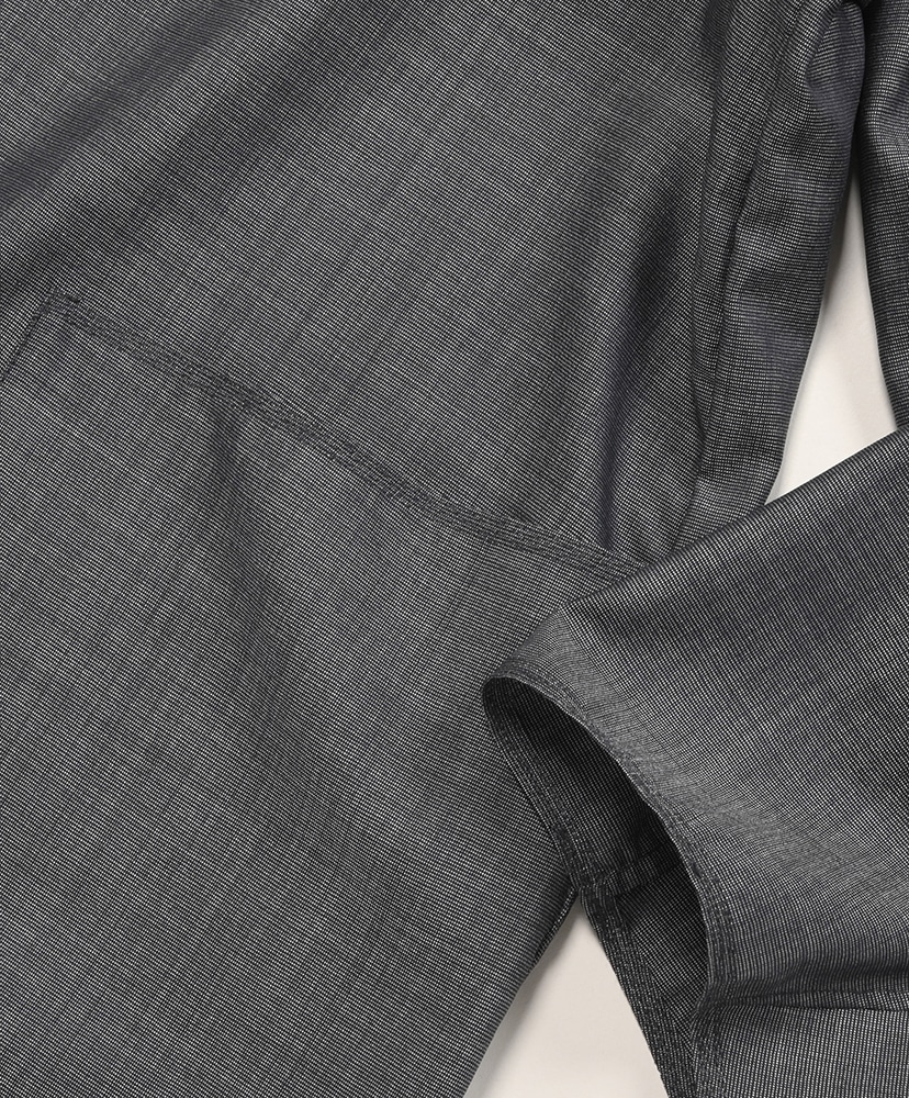 折って折ってJACKET HWOOL SILK Navy Pin/ネイビーピン 1(MEN)