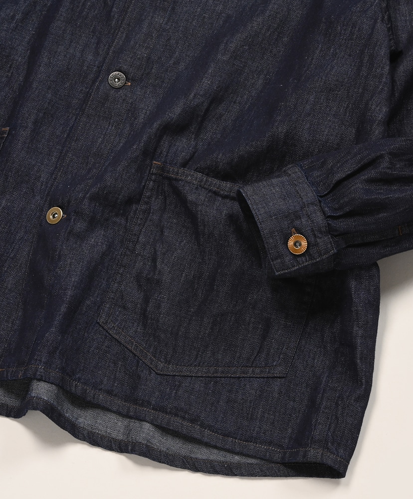 DENIM SHIRTS JACKET Indigo/インディゴ 1(MEN)
