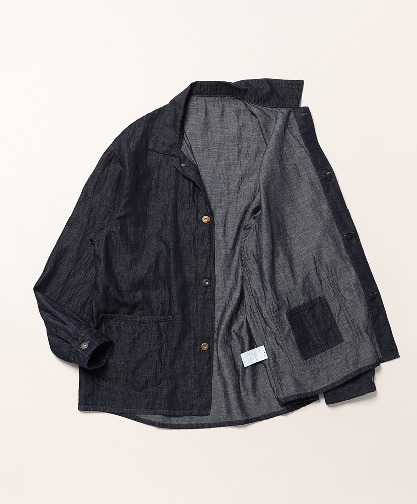 DENIM SHIRTS JACKET Indigo/インディゴ 1(MEN)