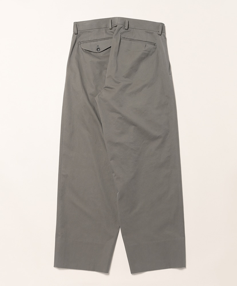 CHINO B / ヌメGABA Mat Khaki/マットカーキ 1(MEN)