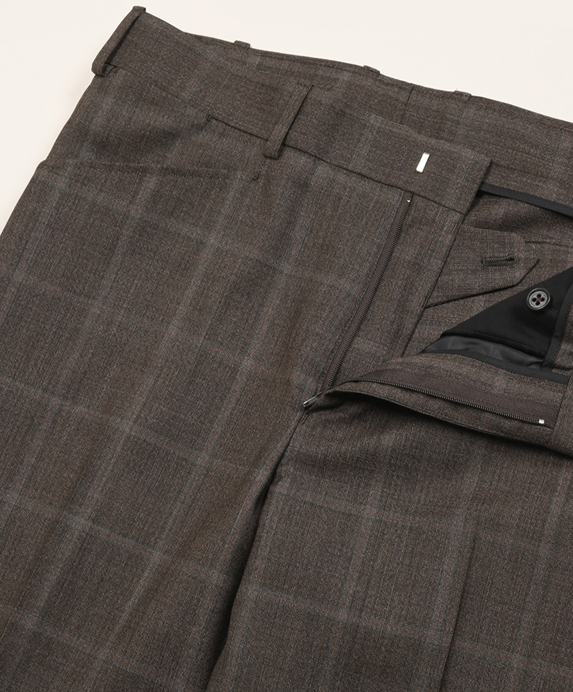 L POCKET TROUSER Brown Check/ブラウンチェック 1(MEN)