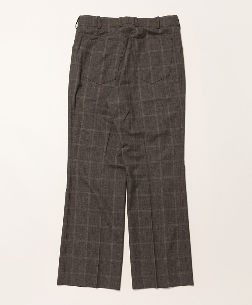 L POCKET TROUSER Brown Check/ブラウンチェック 1(MEN)