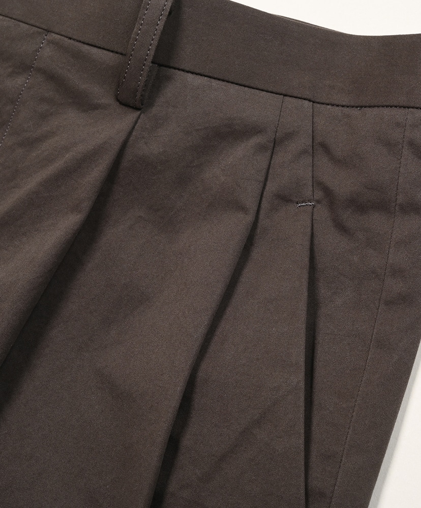 Short Trouser / ヌメGABA Charcoal/チャコール 1(MEN)