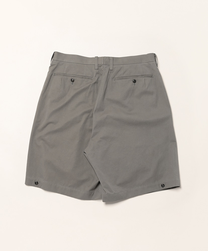 Short Trouser / ヌメGABA Mat Khakiマット カーキ 1(MEN)