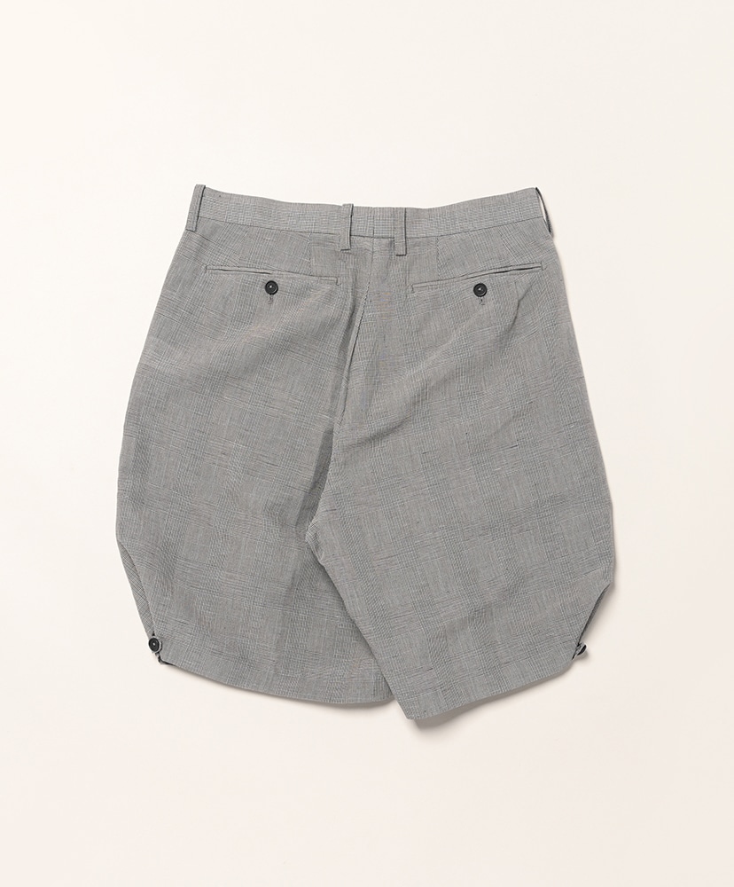 Short Trouser /強撚R,LI,PE Glen Check/グレンチェック 1(MEN)