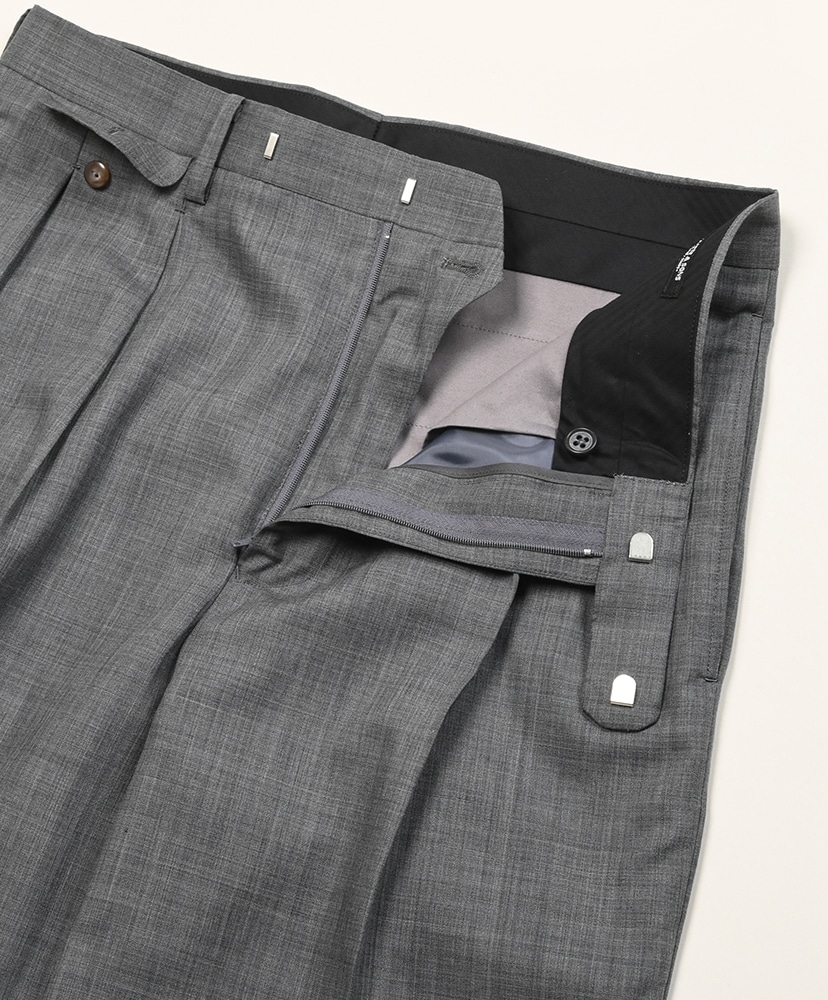 Summer Trouser / HWOOL M.Gray/エム グレイ 1(MEN)