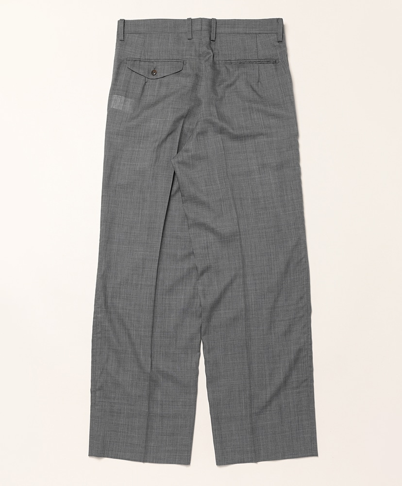 Summer Trouser / HWOOL M.Gray/エム グレイ 1(MEN)