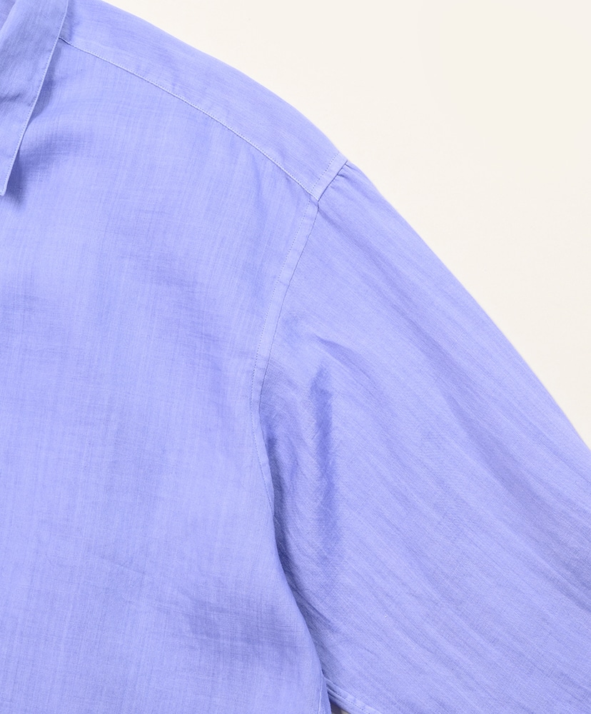 Short Point Ramie Shirts Blueberry/ブルーベリー 1(MEN)