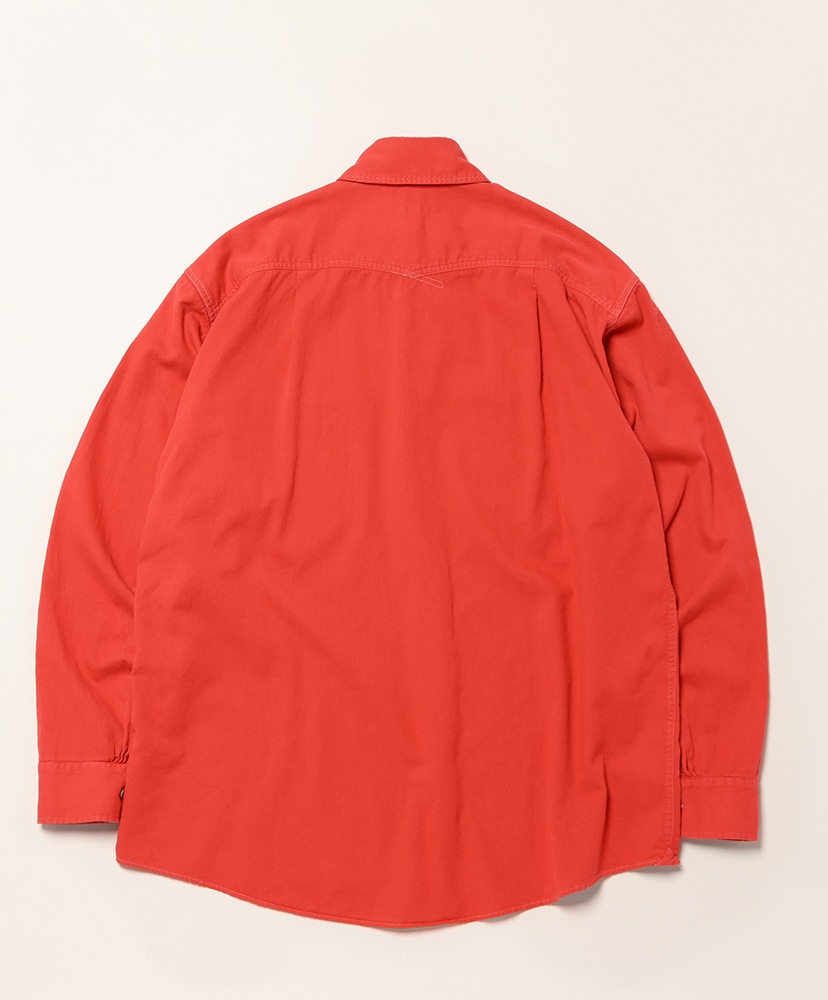 WORK SHIRTS COTTON VINTAGE Red/レッド 1(MEN)