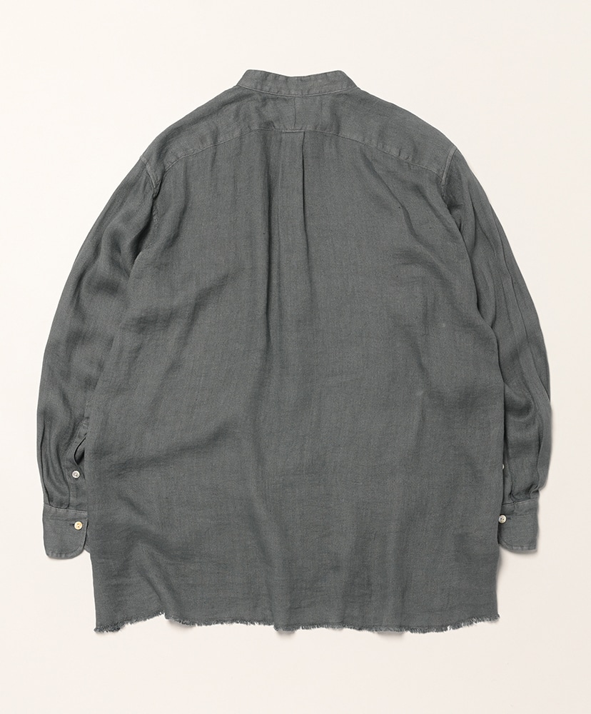 Fringe Shirts ドゥルンの緯糸アムンゼン Green Grey/グリーン グレイ 1(MEN)