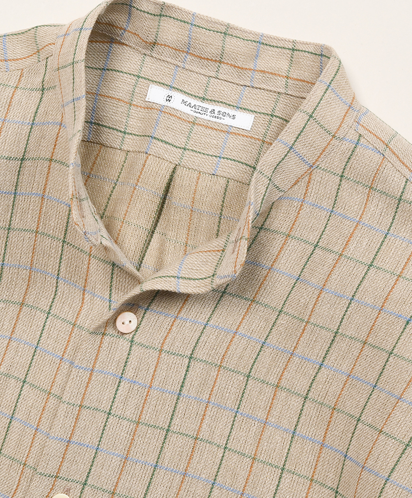 フリンジ Shirts くすんだ生成りtatersall/クスンダキナリタッターソール 1(MEN)