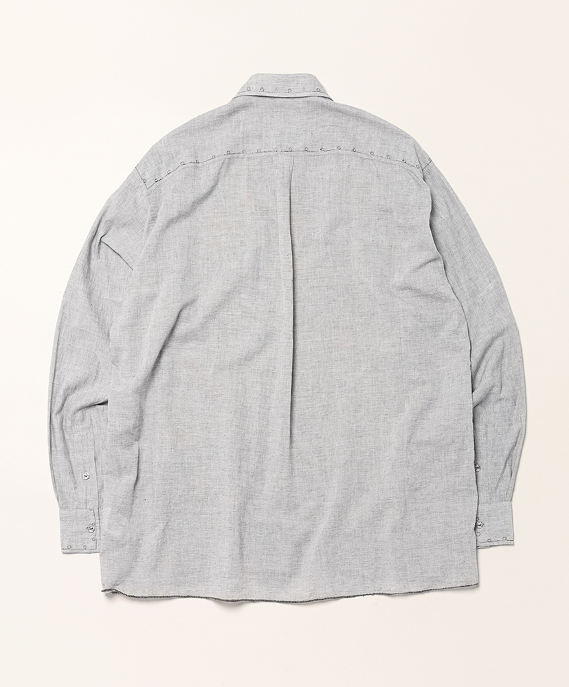 Gupta Embroidary Gray Chambray/グレーシャンブレー 1(MEN)