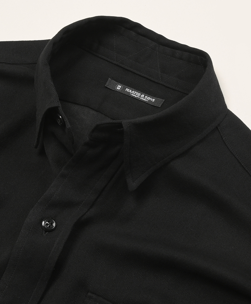 WORK SHIRTS SILKRAYON Black/ブラック 1(MEN)