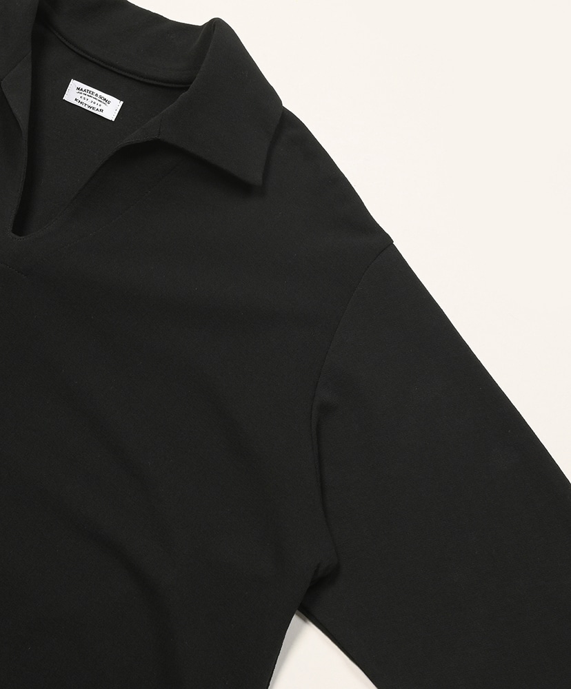 S/S Skipper Cotton Crape Black/ブラック 1(MEN)