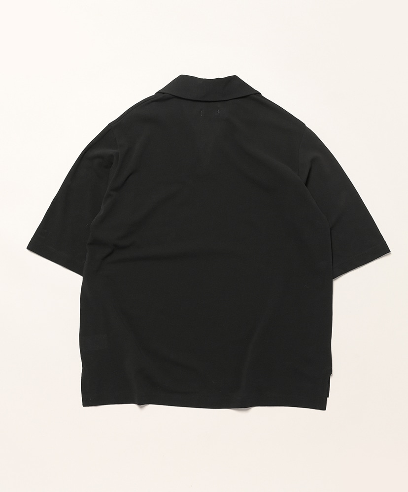S/S Skipper Cotton Crape Black/ブラック 1(MEN)