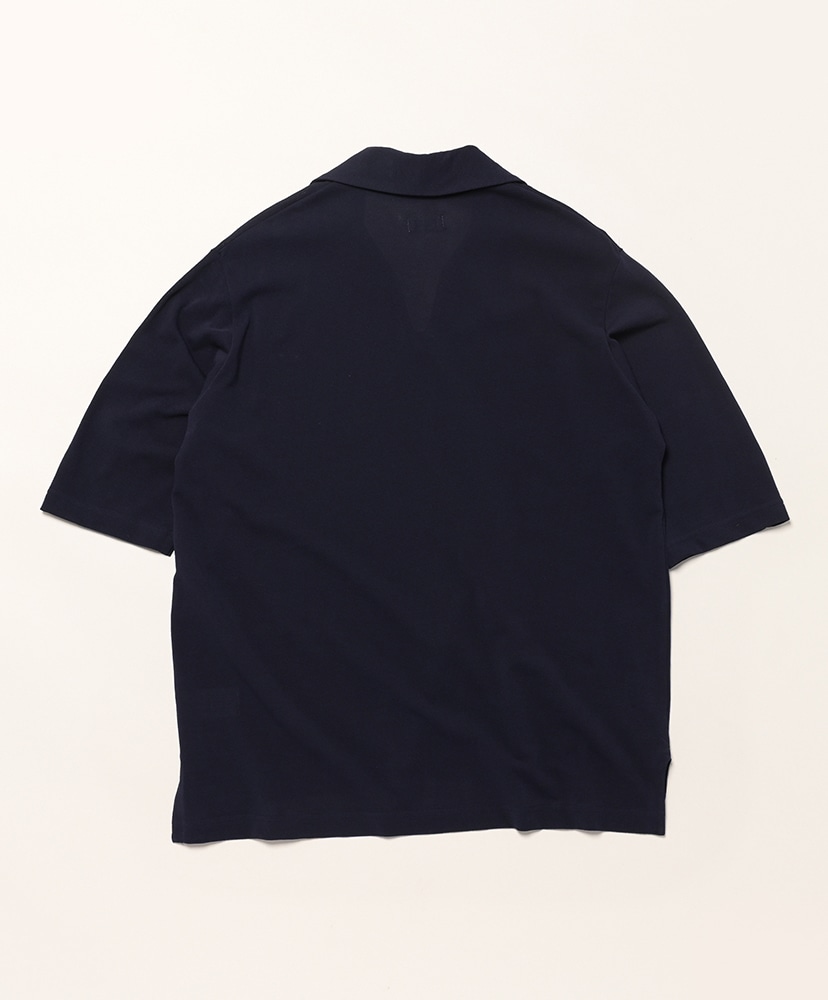 S/S Skipper Cotton Crape Navy/ネイビー 1(MEN)