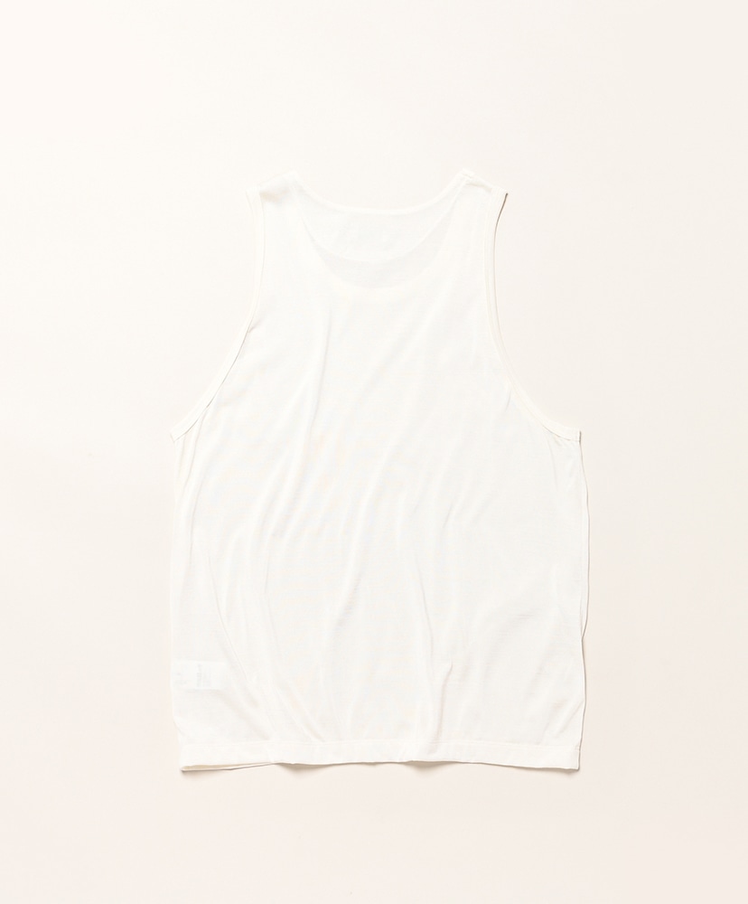 Tank Top Silk White/ホワイト 2(MEN)