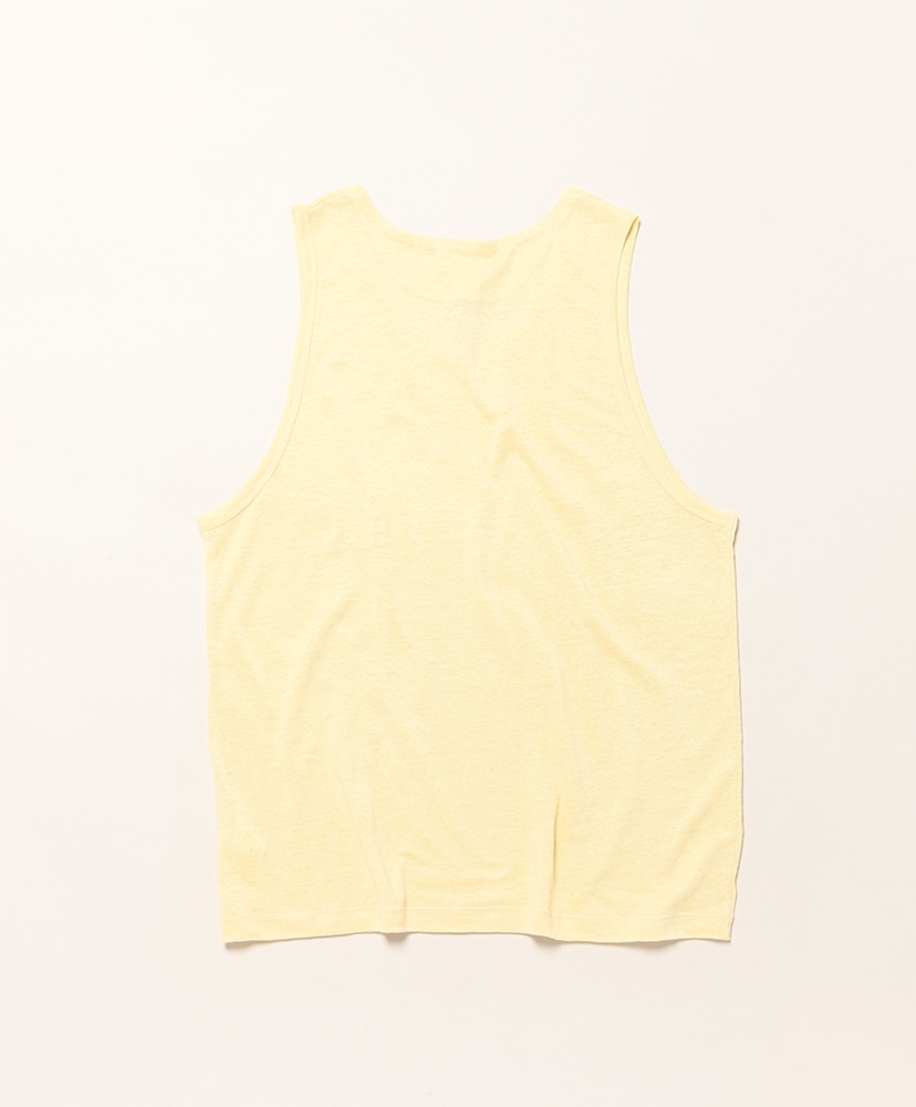 Tank Top Linen Light Yellow/ライトイエロー 2(MEN)