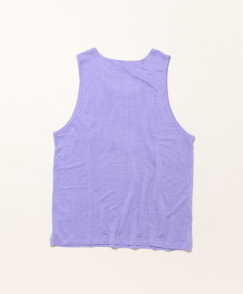 Tank Top Linen Purple/パープル 2(MEN)