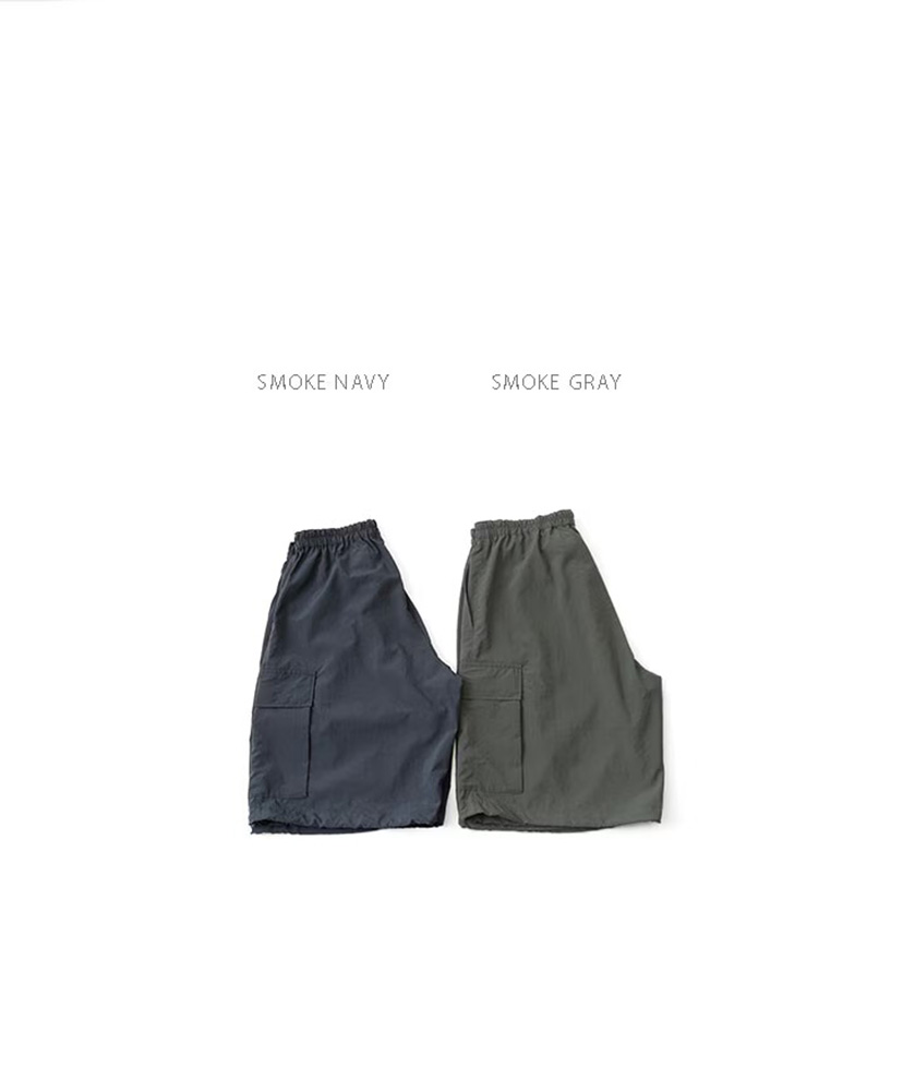 ユニセックスカーゴショーツ Smoke Navy/スモークネイビー 1