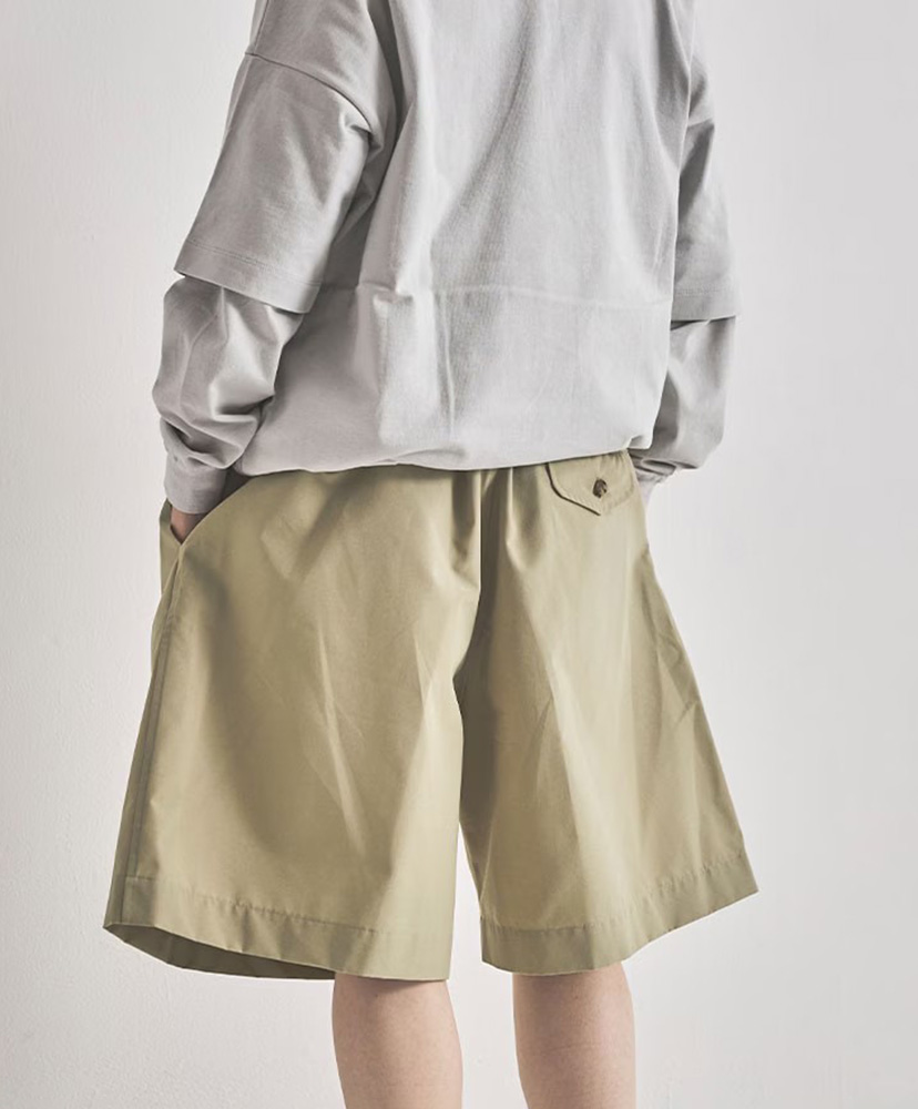 ユニセックスウェザーショーツ Beige/ベージュ 2