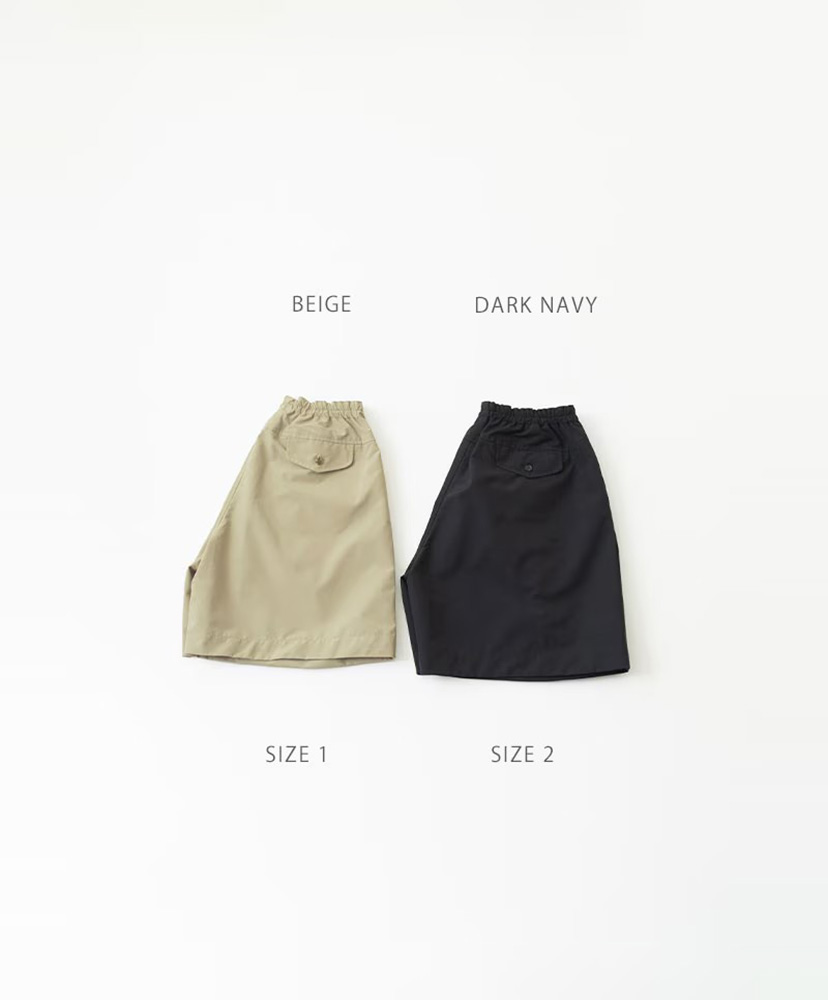 ユニセックスウェザーショーツ Dark Navy/ダークネイビー 2