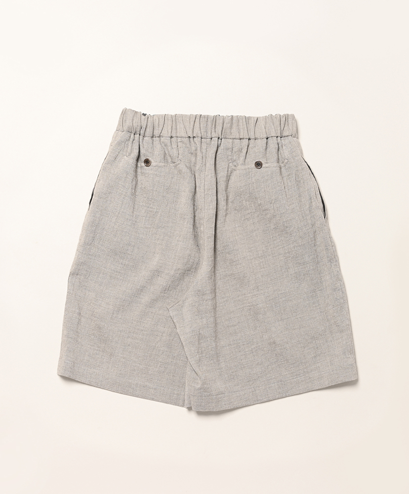 Yak Mixed L/C Easy Shorts Light Grey/ライトグレー FREE