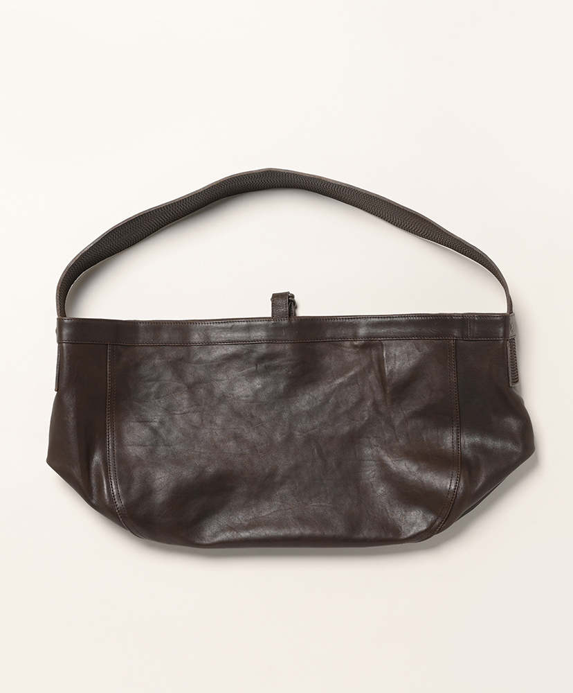 Lot.004 NewsBoy  Bag - Leather Brown Leather/ブラウンレザー OS