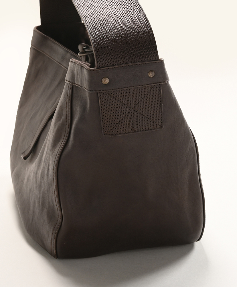 Lot.004 NewsBoy  Bag - Leather Brown Leather/ブラウンレザー OS