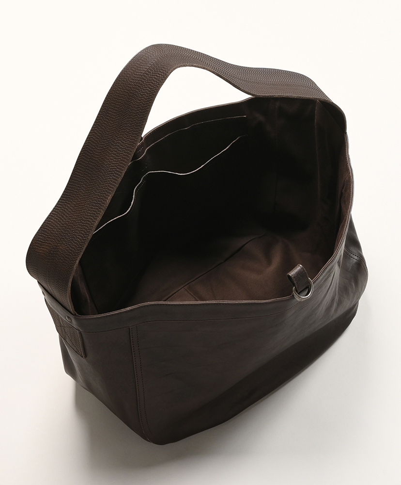 Lot.004 NewsBoy  Bag - Leather Brown Leather/ブラウンレザー OS