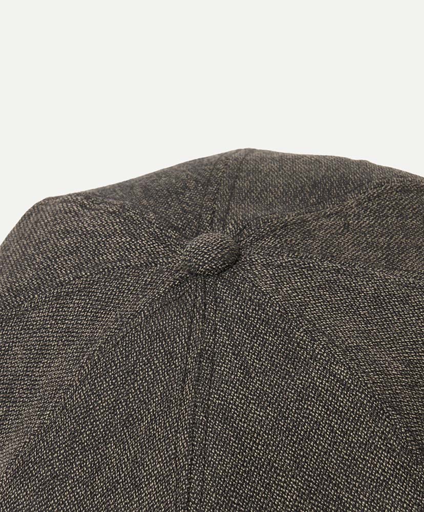 Lot.006 Newsboy Cap Melange Charcoal/メランジチャコール OS(MEN)