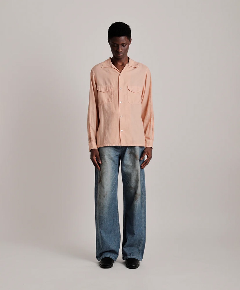 Lot.101 Open Collar Shirt Sakura/サクラ 14(MEN)