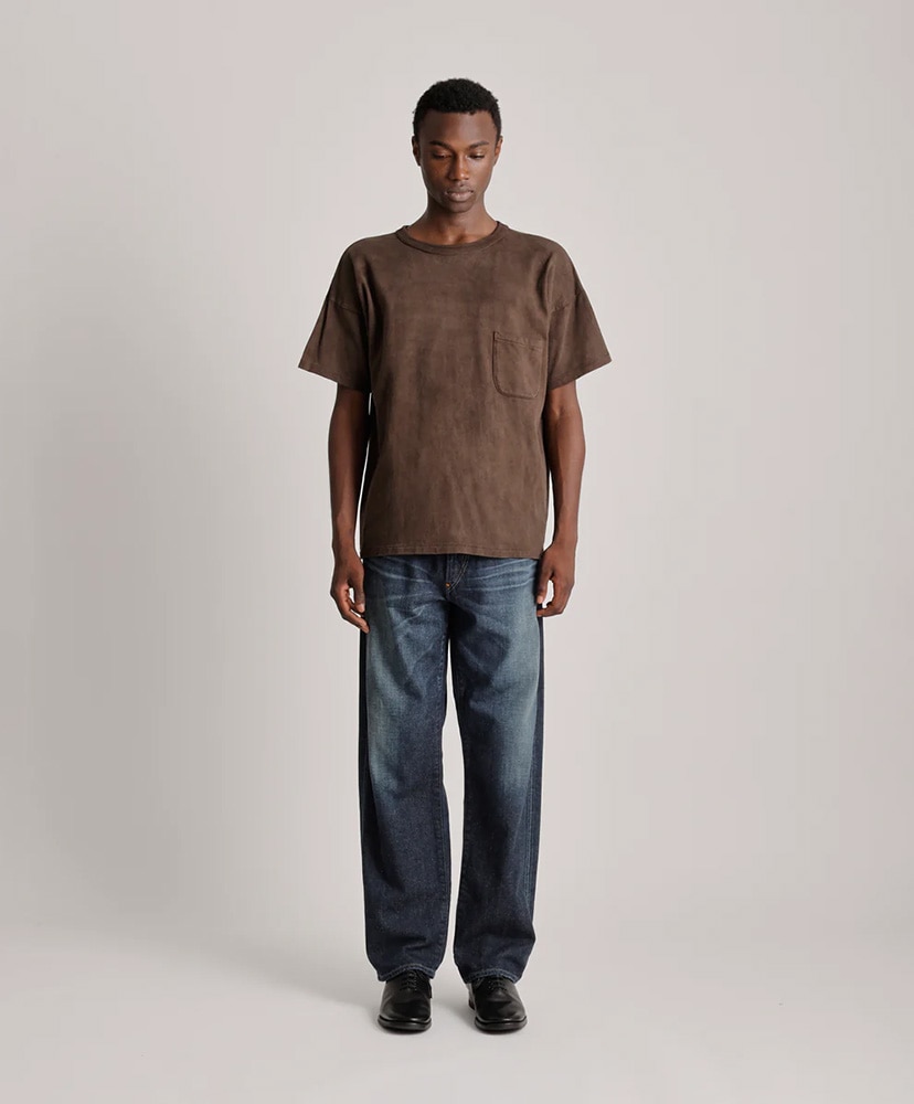 Lot.601 Tee Shirts Mud Dyed Brown/ムドダイドブラウン 38(MEN)