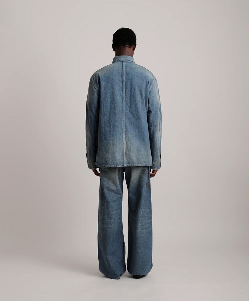 Lot.716 Coverall Jacket With Chinstrap Damaged Indigo/ダメージドインディゴ 38(MEN)