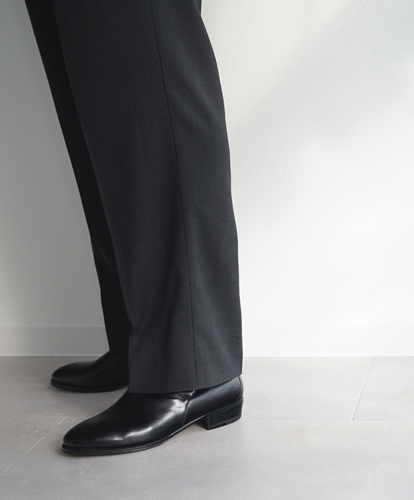 LOFTMAN別注 ベルテッドワンタックパンツ Charcoal Gray/チャコールグレー 2(MEN)