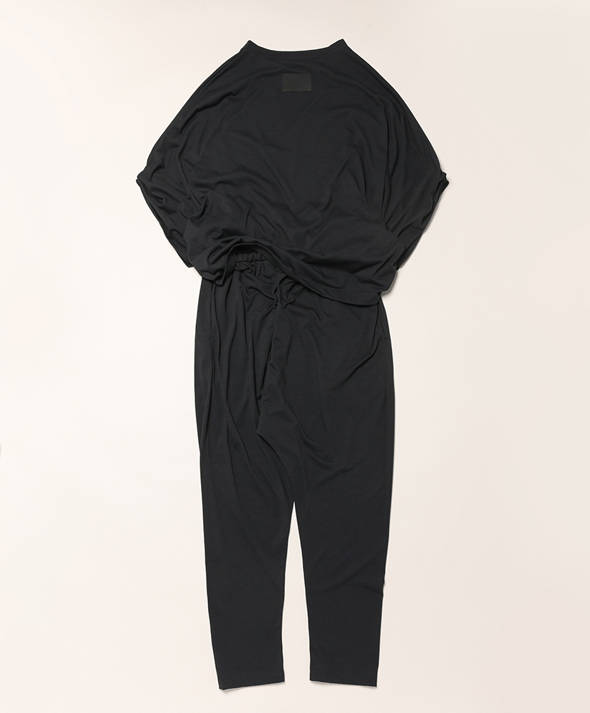Nubia Tucked Sleeve Jumpsuit Black/ブラック 1(WOMEN)