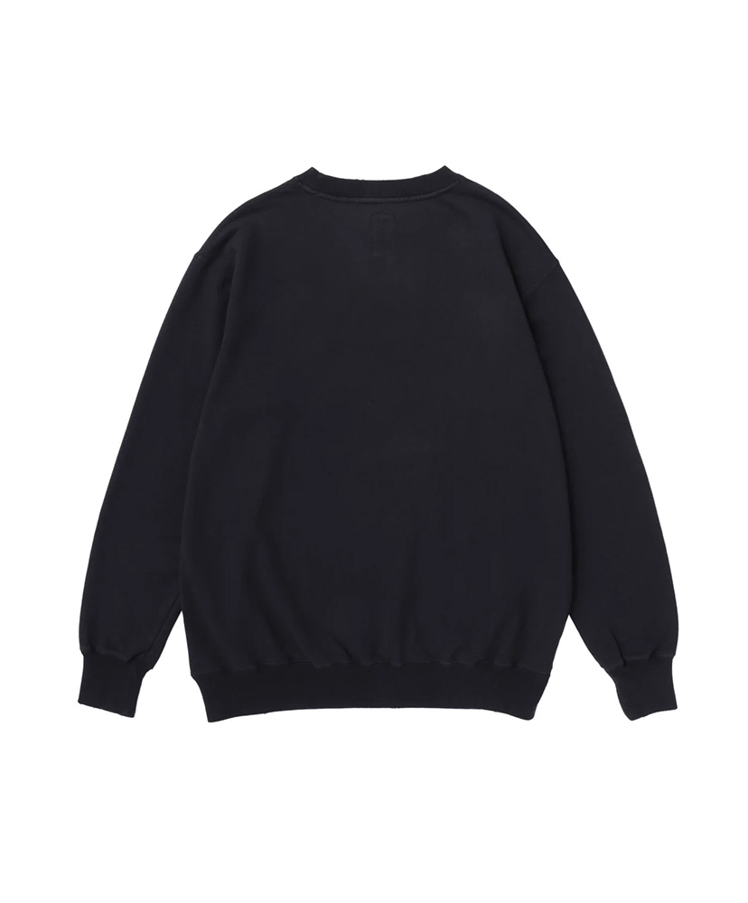 Faded Collegiate Crewneck Black/ブラック 2(MEN)