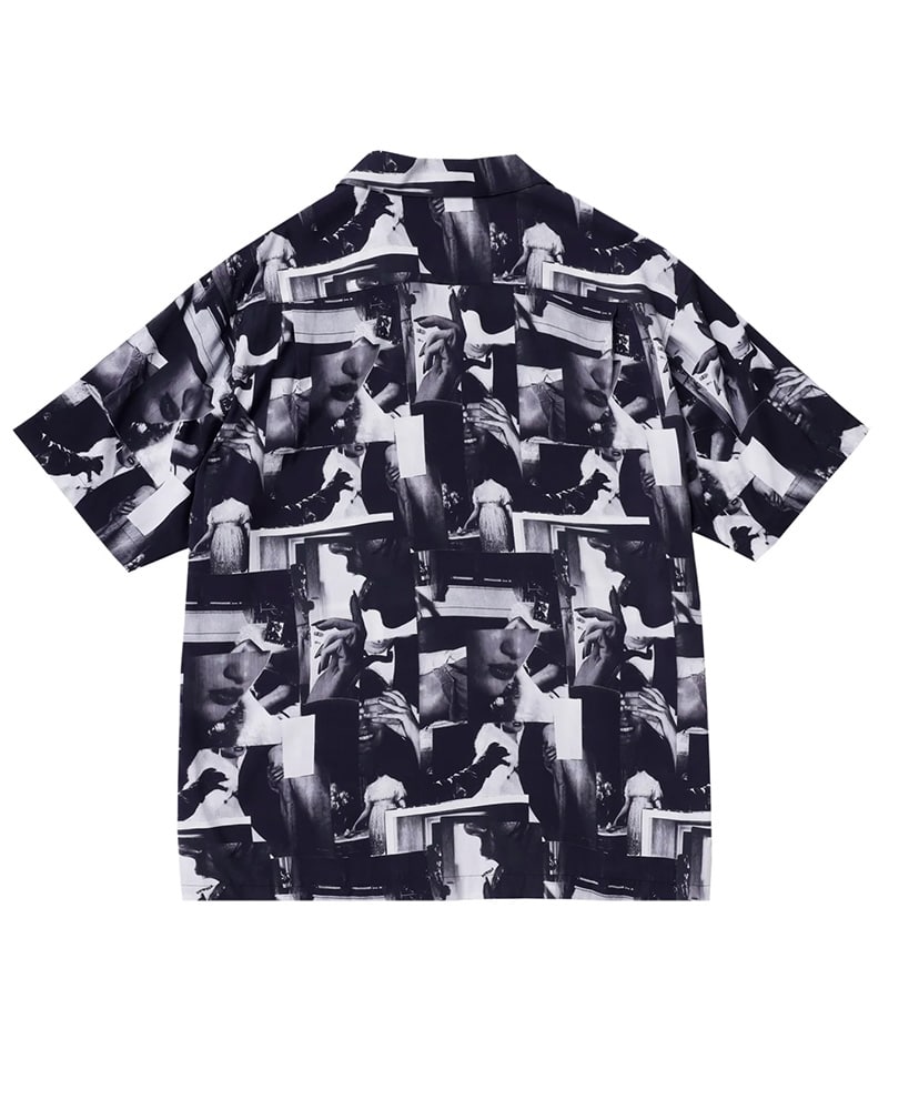 Printed Still Shirt Black/ブラック 2(MEN)