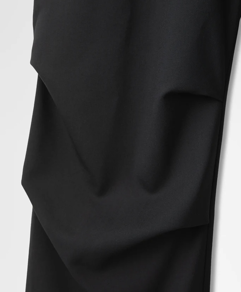 Cargo Pants In Wool Tropical Black/ブラック M1(MEN)