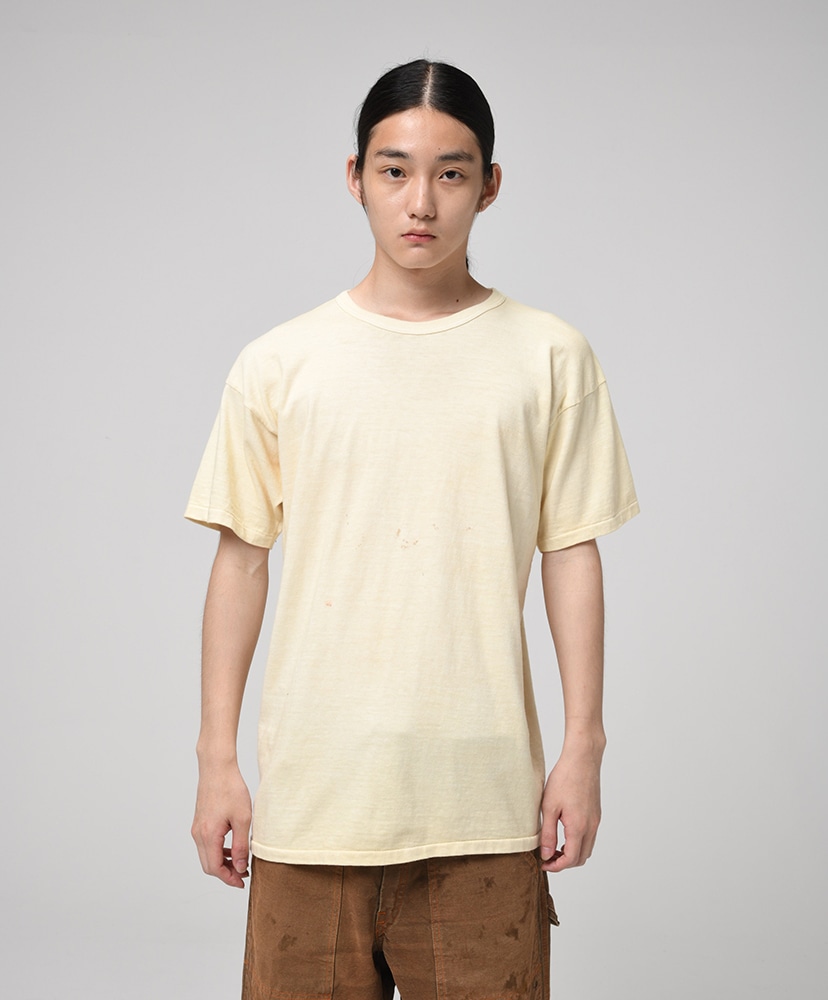 8812 Tee Aged Yellow/イエロー L(MEN)
